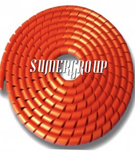  SUMERGROUP KABLO DÜZENLEYİCİ SPİRALİ KIRMIZI 40MM 25METRE