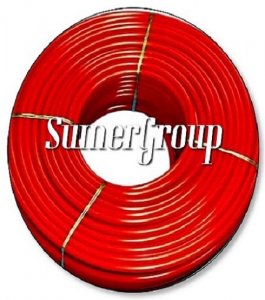 SUMERGROUP 6X8MM POLİETİLEN PE PNÖMATİK HORTUM KIRMIZI 100MT