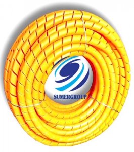 SUMERGROUP HORTUM KORUMA SPİRALİ SARI 20MM 50METRE