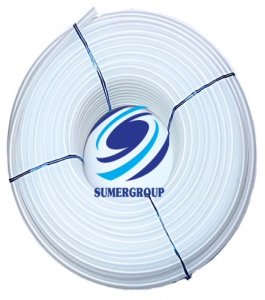 SUMERGROUP 8X10MM POLİETİLEN PE PNÖMATİK HORTUM BEYAZ 100MT