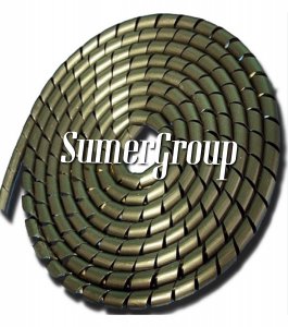 SUMERGROUP KABLO DÜZENLEME SPİRALİ SİYAH 20MM 50METRE 