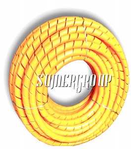 SUMERGROUP KABLO DÜZENLEME SPİRALİ SARI 40MM 25M