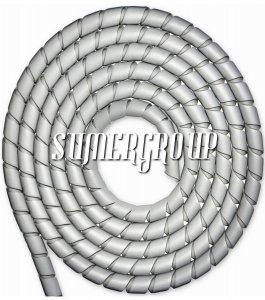 SUMERGROUP KABLO TOPLAMA SPİRALİ GRİ 25MM 50METRE