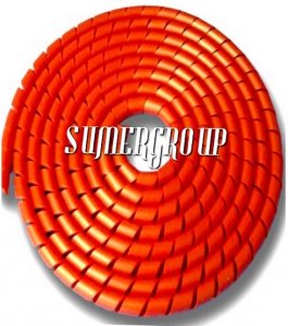 SUMERGROUP HORTUM TOPLAMA SPİRALİ KIRMIZI 32MM 25METRE