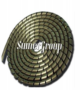 SUMERGROUP KABLO TOPLAMA SPİRALİ SİYAH 14MM 50METRE