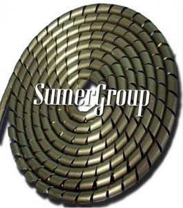 SUMERGROUP HORTUM TOPLAYICI SPİRALİ SİYAH 25MM 50METRE