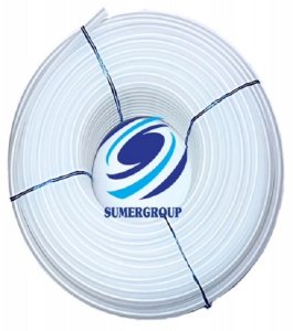 SUMERGROUP 7X10MM POLİETİLEN PE PNÖMATİK HORTUM BEYAZ 100MT